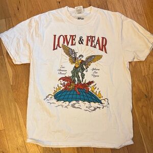 Zac Brown Las Vegas Sphere Love & Fear Graphic T-Shirt New Large